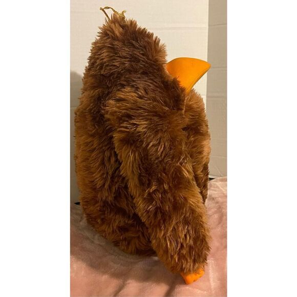 Vintage ‘81 Large 18” Worry Bird with smoke pipe Plush Angry Birds Stuffed anima - Picture 8 of 14